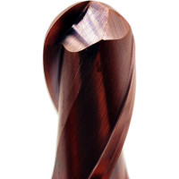 Фреза СпецТехИнструмент концевая монолит твердосплавная сферическая 10x75 мм E550MAX D10-BN5.0-L75-T2-TiAlN-HRC55A