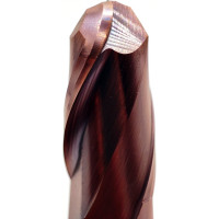 Фреза СпецТехИнструмент концевая монолит твердосплавная сферическая 10x75 мм E550MAX D10-BN5.0-L75-T2-TiAlN-HRC55A