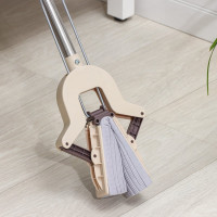 Швабра Доляна PVA со складным отжимом, стальной составной черенок 27х6х100 125 см 3566084