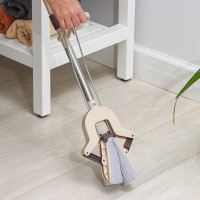 Швабра Доляна PVA со складным отжимом, стальной составной черенок 27х6х100 125 см 3566084