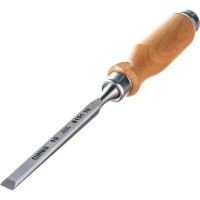 Плоская стамеска Narex с деревянной светлой ручкой 10 мм 810110