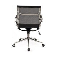 Кресло Everprof Opera LB T сетка черный EC-01Q S Mesh Black