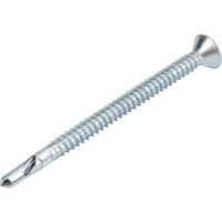 Шуруп флюгель Rusconnect CWM6380  (Flugel, JFL) потай 6,3x80 (100 шт) для крепления дерева к металлу TORX30 316380