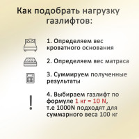 Газовый амортизатор Элимет 1000NW, 507 мм БП-00000995