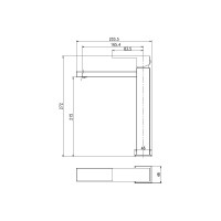Смеситель Aquanet Blanco 00261817