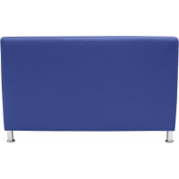 Секция дивана Мягкий офис Классик двухместная синяя КЛ601СН