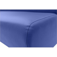 Секция дивана Мягкий офис Классик двухместная синяя КЛ601СН