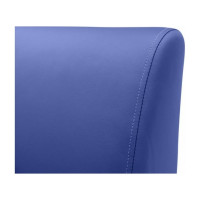 Секция дивана Мягкий офис Классик двухместная синяя КЛ601СН