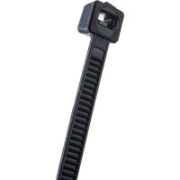 Кабельный хомут duwi нейлон, 300x3,6 мм, черный, 100 шт. 30274 2