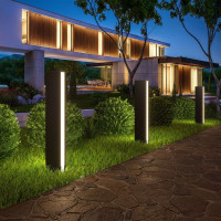 Садово-парковый светильник со светодиодами Elektrostandard 1538 TECHNO LED чёрный a053316