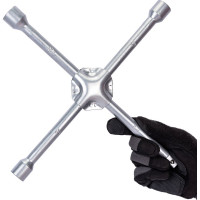 Баллонный ключ REDMARK крестовой 17х19х21х1/2 380 мм усиленный RM201321