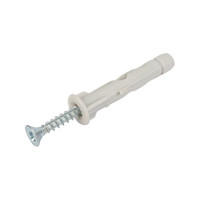 Комплект крепления DKC F6 3.5х50 винт+дюбель уп.100шт CM06541