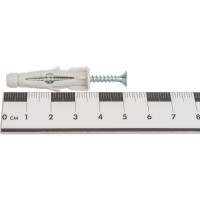 Комплект крепления DKC F6 3.5х50 винт+дюбель уп.100шт CM06541