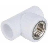 Переходной тройник VALFEX с внутренней резьбой, 32x1/2"х32, белый 10127232