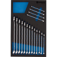 Набор комбинированных гаечных ключей NORGAU тип N7-017 17 шт. 060207817