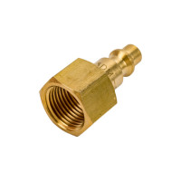 Быстроразъемное соединение D ISO 6150 B (рапид "папа" - внутренняя резьба 3/8"; латунь) TITAN LOCK TL3DM-B