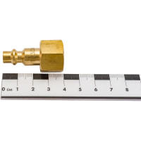 Быстроразъемное соединение D ISO 6150 B (рапид "папа" - внутренняя резьба 3/8"; латунь) TITAN LOCK TL3DM-B