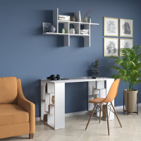 Письменный стол СОКОЛ белый СПм-15 СПм15Б6