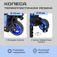 Складная тележка трансформер Magna Cart грузоподъемность 68 кг/136 кг FW-90TP