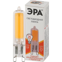 Светодиодная лампа ЭРА STD LED JCD-3,5W-GL-827-G9 G9 3,5Вт капсула, теплая белая Б0049083