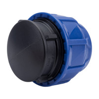 Компрессионная заглушка VALFEX ПНД, 63 121001123063