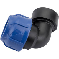 Компрессионный отвод VALFEX ПНД, с внутренней резьбой, 50x2" 1210012350200