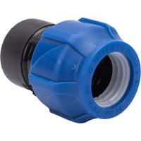 Компрессионная соединительная муфта VALFEX ПНД, с внутренней резьбой, 25x3/4" 121001225034