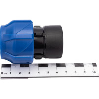 Компрессионная соединительная муфта VALFEX ПНД, с внутренней резьбой, 25x3/4" 121001225034