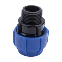 Компрессионная соединительная муфта VALFEX ПНД, с наружной резьбой, 32x1" 121001132100