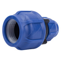 Компрессионная переходная муфта VALFEX ПНД, 40-25 121001214025