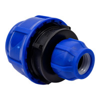 Компрессионная переходная муфта VALFEX ПНД, 50-25 121001215025