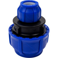 Компрессионная переходная муфта VALFEX ПНД, 50-25 121001215025