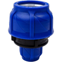 Компрессионная переходная муфта VALFEX ПНД, 50-25 121001215025