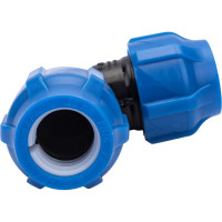 Компрессионный присоединительный отвод VALFEX ПНД, 20-20 121001212020