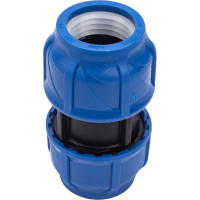 Компрессионная соединительная муфта VALFEX ПНД, 40 121001121040