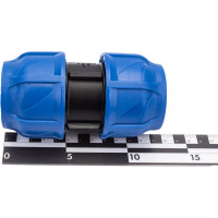 Компрессионная соединительная муфта VALFEX ПНД, 40 121001121040