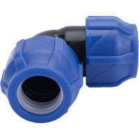 Компрессионный присоединительный отвод VALFEX ПНД, 25-25 121001212525