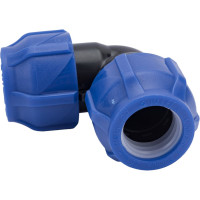 Компрессионный присоединительный отвод VALFEX ПНД, 25-25 121001212525