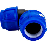 Компрессионный присоединительный отвод VALFEX ПНД, 40-40 121001214040