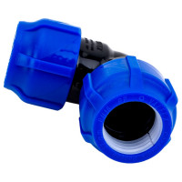 Компрессионный присоединительный отвод VALFEX ПНД, 32-32 121001213232