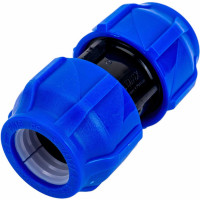 Компрессионная соединительная муфта VALFEX ПНД, 25 121001121025