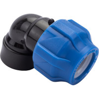 Компрессионный отвод VALFEX ПНД, с внутренней резьбой, 20x1/2" 1210012320012