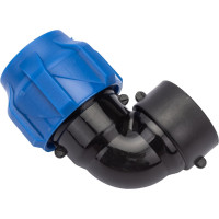 Компрессионный отвод VALFEX ПНД, с внутренней резьбой, 20x1/2" 1210012320012