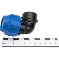 Компрессионный отвод VALFEX ПНД, с внутренней резьбой, 20x1/2" 1210012320012