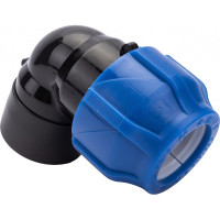 Компрессионный отвод VALFEX ПНД, с внутренней резьбой, 25x3/4" 1210012325034