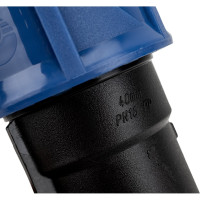 Компрессионный переходной тройник VALFEX ПНД, с внутренней резьбой, 40-1/2"-40 1210014001240