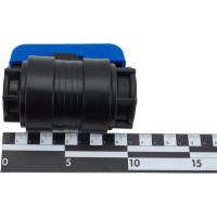 Компрессионный шаровой кран VALFEX ПНД ВН/ВН резьба разборный 1"-3/4" Ду20 1210120100034