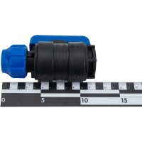 Шаровой кран VALFEX ПНД компрессионный цанга - внутренняя резьба, разборный 20x3/4" 1210012520034