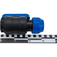 Шаровой кран VALFEX ПНД компрессионный цанга - внутренняя резьба, разборный 32x1" 1210012532100