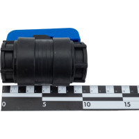 Компрессионный шаровой кран VALFEX ПНД ВН/ВН резьба разборный 1"-1" Ду20 1210120100100